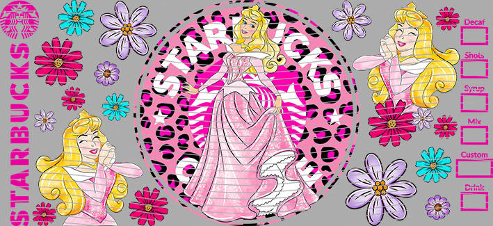 16oz Disney style-D-2375